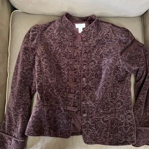 velvet jacket